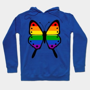 Rainbow Butterfly Hoodie